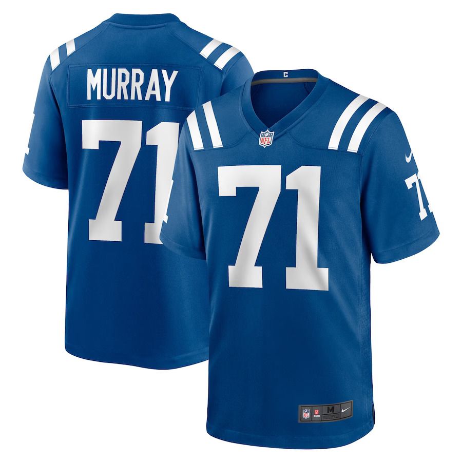Men Indianapolis Colts 71 Jordan Murray Nike Royal Player Game NFL Jersey